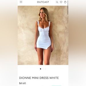 White outcast dress